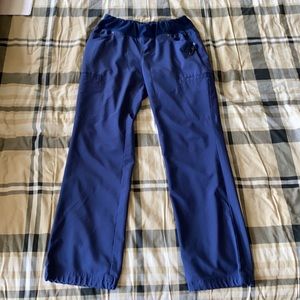 Cherokee iflex scrub navy small bottoms